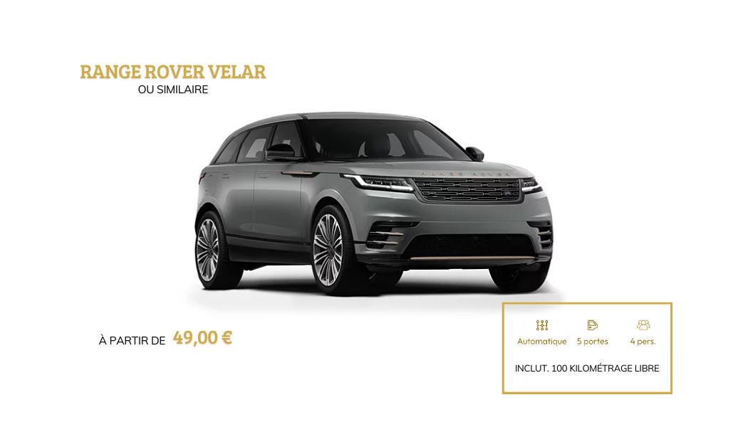 RANGE ROVER VELAR
